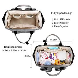 Multi-Functional Mommy Backpack Waterproof