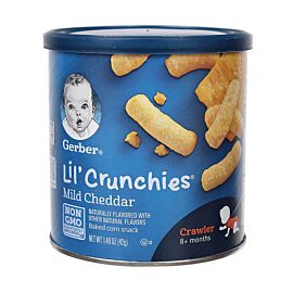 Gerber Lil Crunchies, Ounce Canister